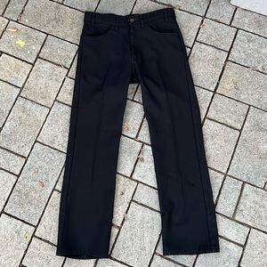 Men’s size 32 vintage 2001 Levi’s black rancher pants